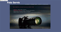 Desktop Screenshot of foto-servis.sk